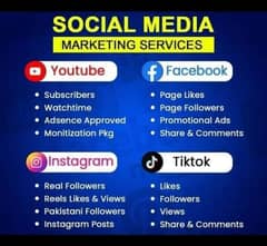 Social media services available