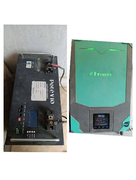 Fronus 6kw solar inverter with Pannel and battery 1