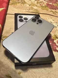 I phone 13 pro max complete box pta aproved