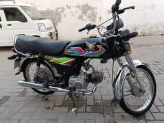 Honda CD70 Black Colour