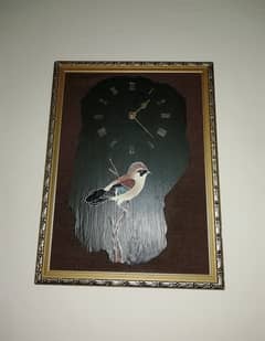 Figured Painted Wallclock 0