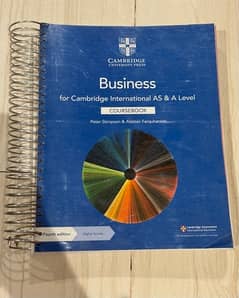 Business for Cambridge International AS & A Level COURSEBOOK