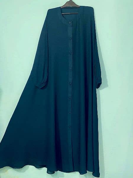 Floral Maxi and front open abayas 15