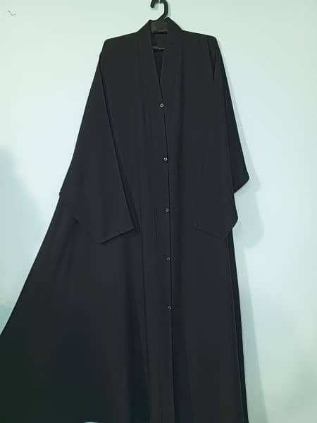 Floral Maxi and front open abayas 17