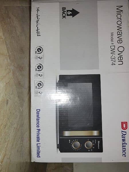 Dawlance DW-374 Microwave oven available for sale 1