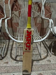 MRF Kashmir willow hardball cricket bat wit 11 grains