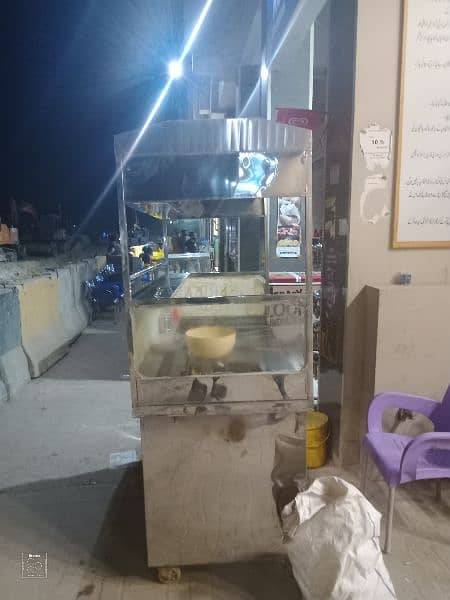 fries or zinger burger install available for sale 2 fryer 1 hot plate 6