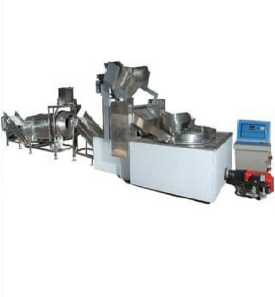 Fry Plant Slanty Nimko Chips Peanut etc Fryer and Dryer in SS 0