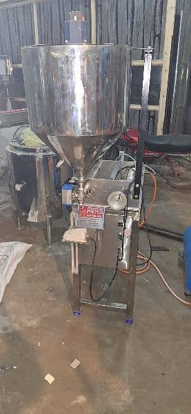 Filling Machine For Liquid And Paste items Cream Lotion oil glue etc 0