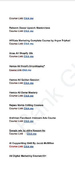 All paid courses 2