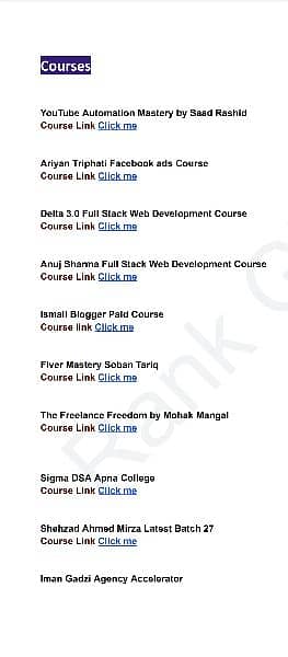 All paid courses 3