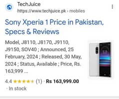 Sony Experia 1