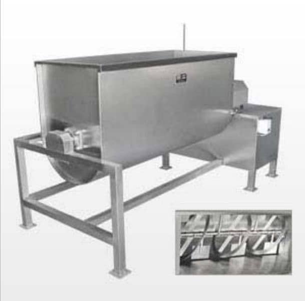 Mixer Machine For Powder And Granuals Soap Tea Wanda Ribbon Mixer 1