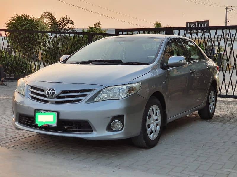 Total genuine Toyota Corolla XLI 2013 2