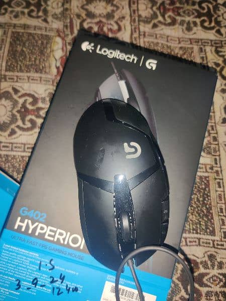 gaming mouse Logitech g402 0