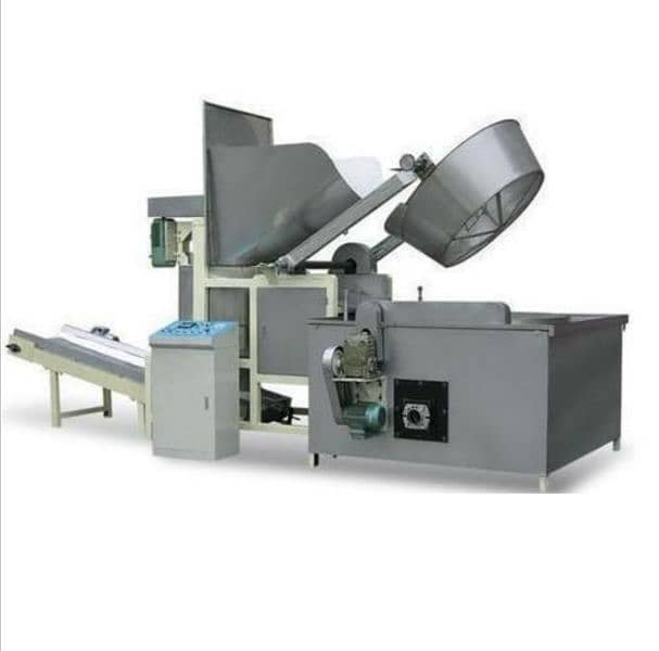 Auto Fryer and Dryer For Slanty Nimko Chips etc 0