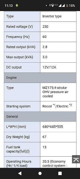 Yamaha 3000ise Inverter Sound Proof Generator 7