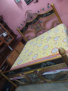 BED with side table for sale