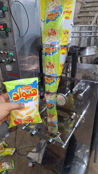 Slanty Nimko Chips Packing Machine with Air Filter New Model 2024 0