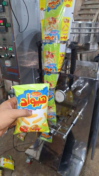 Slanty Nimko Chips Packing Machine with Air Filter New Model 2024 1