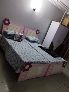 urgently sell pair of bed