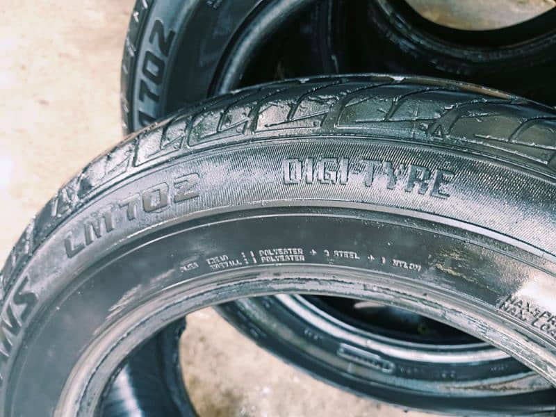 Used tyres 195*65*15 for urgent sale 8