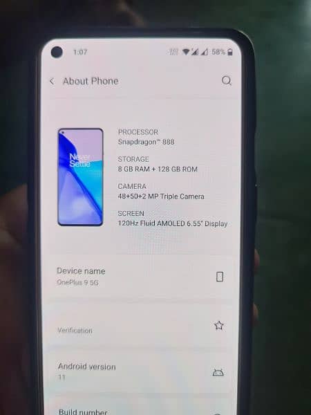 oneplus 9 5G 8