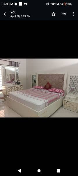 king size bed without mattress 2