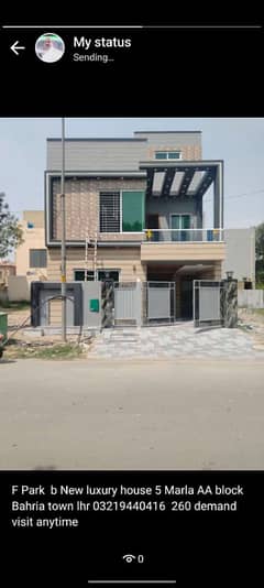 5 Marla Like A Brand New House For Rent Bahria Town Lahore Prime Location 0