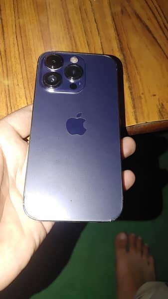 I phone 14 pro deep purple  colour LLA model 1