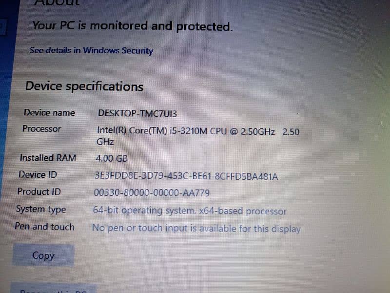 Dell Latitude E6530 Core i5 , 3rd Gen with Numpad 1