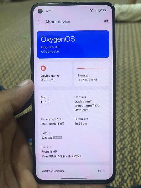 OnePlus 9R, 12/256 Global Dual Sim 10/10. Condition For Sale 6