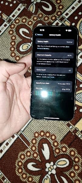 I phone 15 pro max non pta jv 10by 10 condition 1