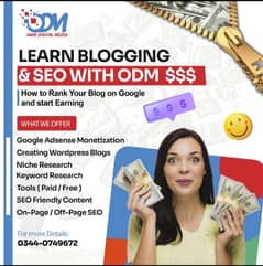 Blogging Course Learn & Earn with ODM