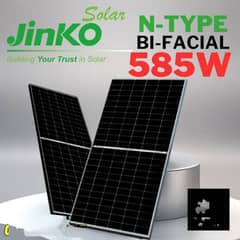 JINKO N-TYPE SOLAR PANEL BIFICIAL