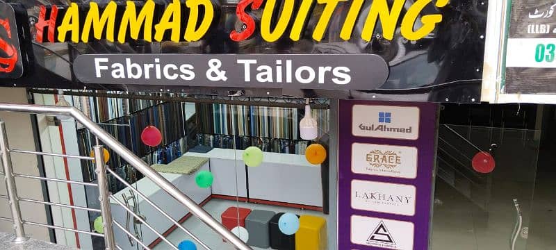 Hammad suiting & Fabric ,& Taylor shop Ghouri town Ph5 opsit cheezious 4