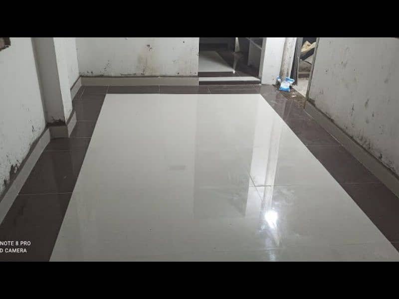 Washroom Tile and pipe fitnig /Tile Fixer/Tile fixing in Karachi 2