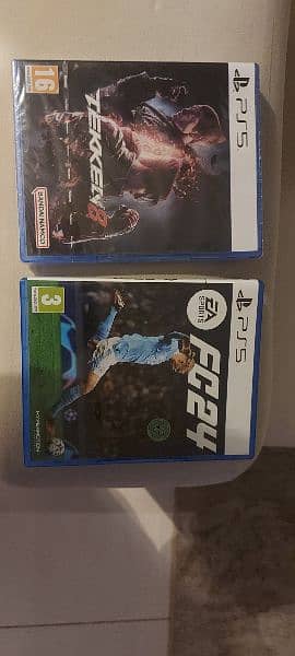 takken 8 and FIFA ps5 games 0