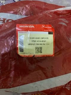 honda cg125 air cleaner case(filter box). . genuine