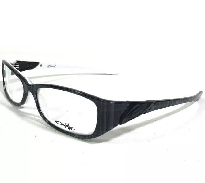 Oakley Scarf OX1035-0152 Black Plaid Eyeglasses Frames Gray White 0