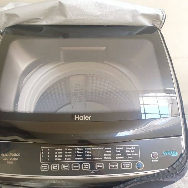 haier full automatic washing machine 4