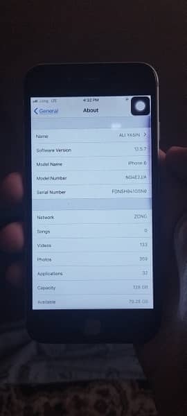 iphone 6 official pta approved 128 GB home button button not working 3