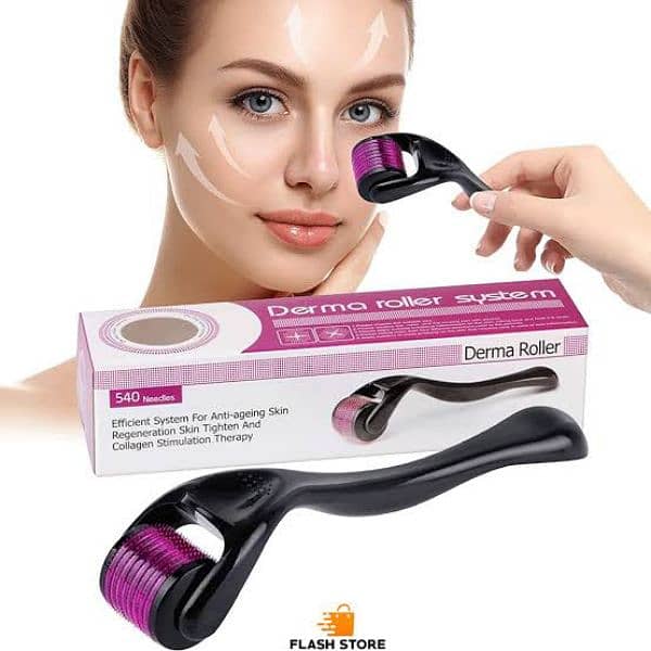 Derma Roller For Hair Regrowth and Face Treatment 0