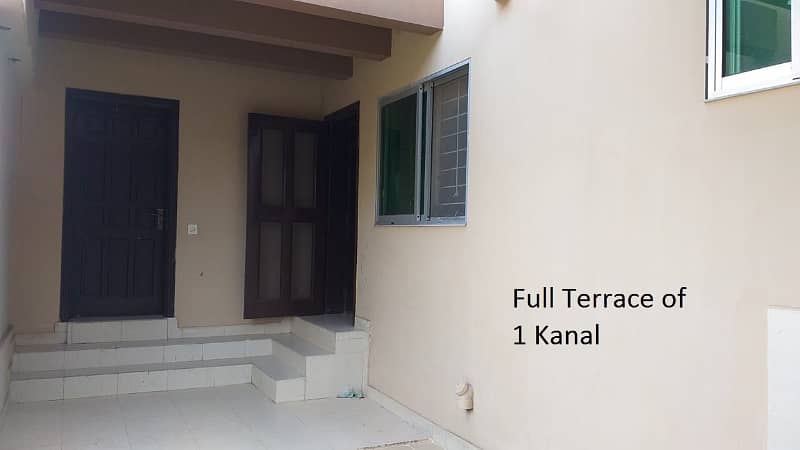 Front half portion of 1 kanal house for rent 0