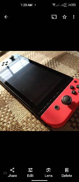 Nintendo switch V2 with Games 1