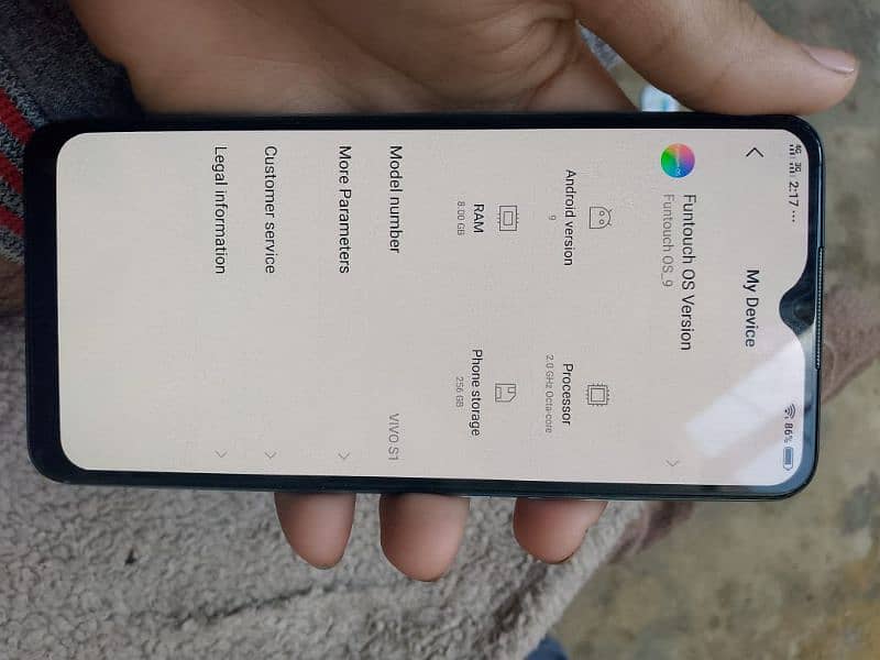 vivo s1 with box 8