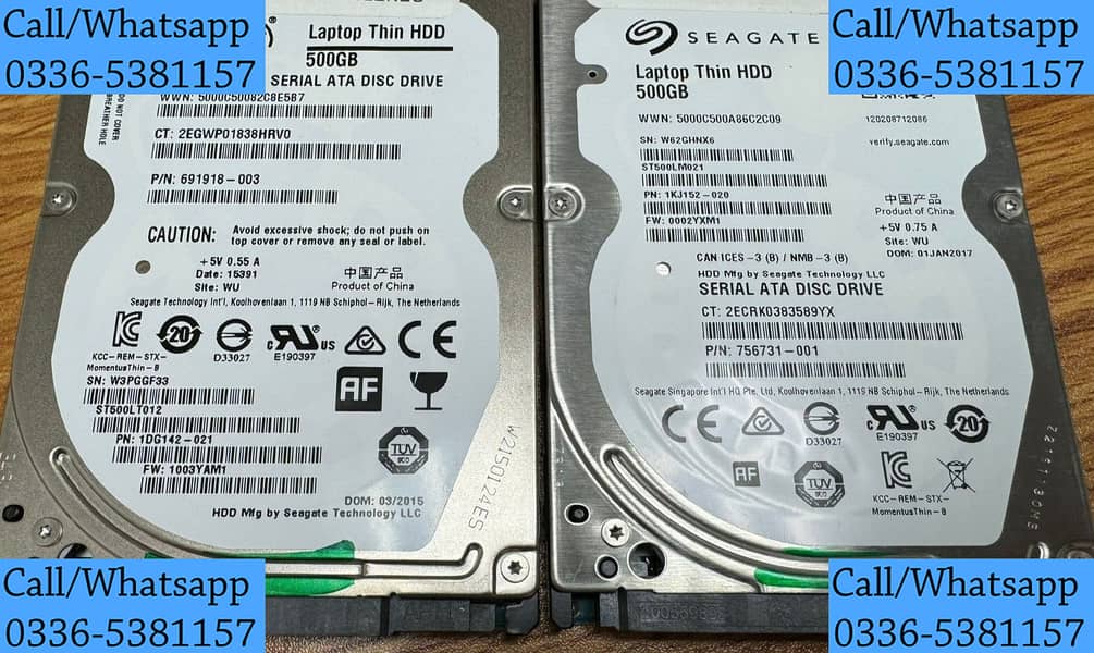 WD Laptop Desktop Internal HDD Hard Disk Drive Computer PC Harddisk 4