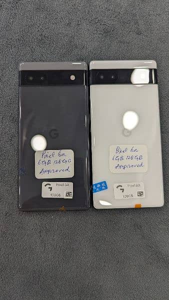 DUAL SIM APPROVED GOOGLE PIXEL 7PRO 6A AND 6 3