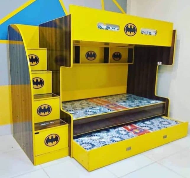 Bunk bed | Kid wooden bunker bed | Baby bed | Double bed | Triple bed 1