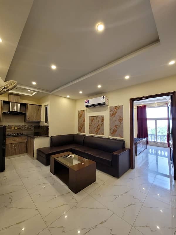 One Bed Furnished Brand New Apartment For Rent In Bahria Town, Lahore. 7